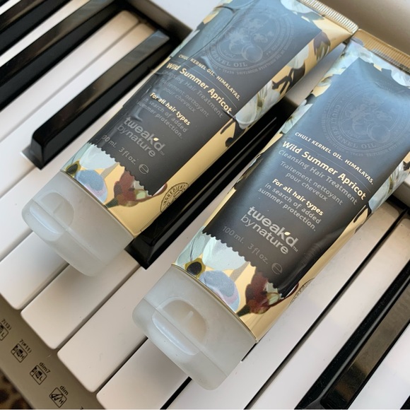 Lot of 2 Tweakd by Nature Wild Summer Apricot Cleansing Hair Treatment 3 fl oz - Picture 4 of 4